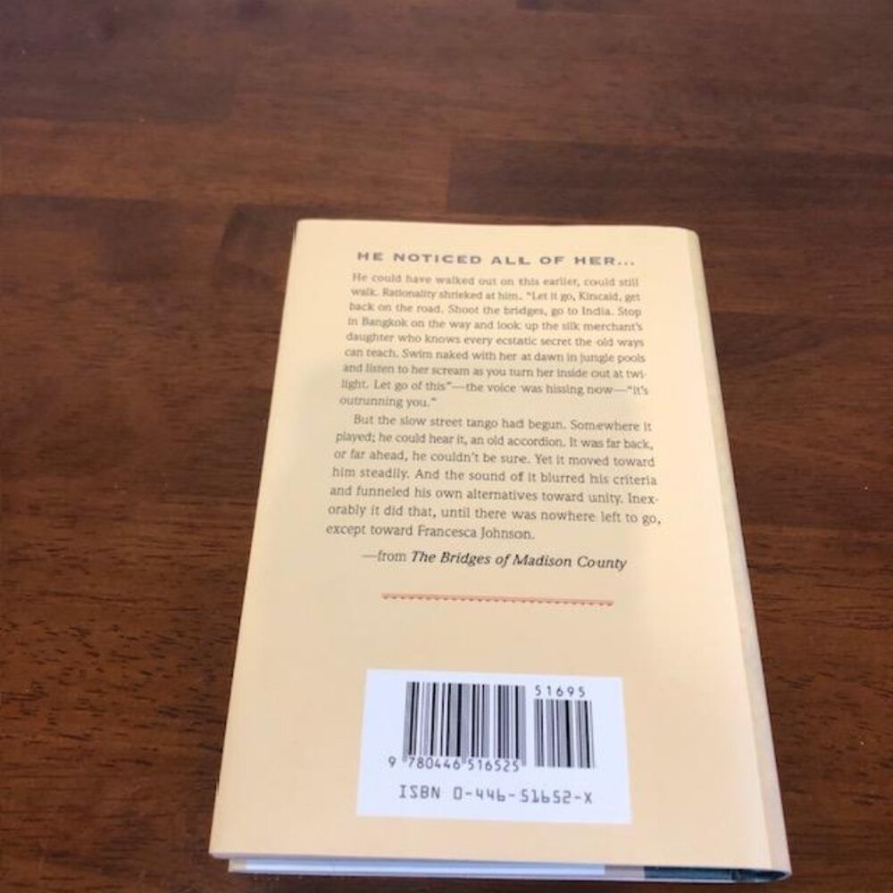 The Bridges of Madison County First Edition Hardcover Vintage Book. - Picture 4 of 10